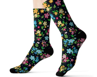 1 Pair Crew Dress Casual Socks Chilis Taco Men's Shoe Size 6-12 Gift Funny L16 M 