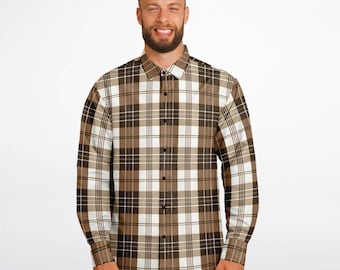 Chemise Sport Jones Of New York - Taille M - Rayée Rouge Et Noir - Col Rond - Occasion Excellent état