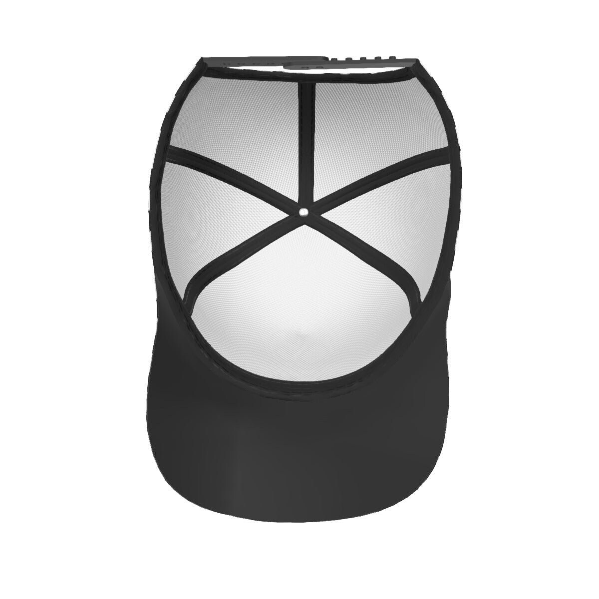 Checkered Baseball Hat Cap, Black White Check Flag Racing
