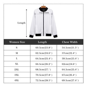 Chaqueta bomber de mujer de leopardo gris negro, estampado de guepardo animal con cremallera para invierno Vintage Varsity Warm Designer Coat Outfit Plus Size Ladies imagen 7
