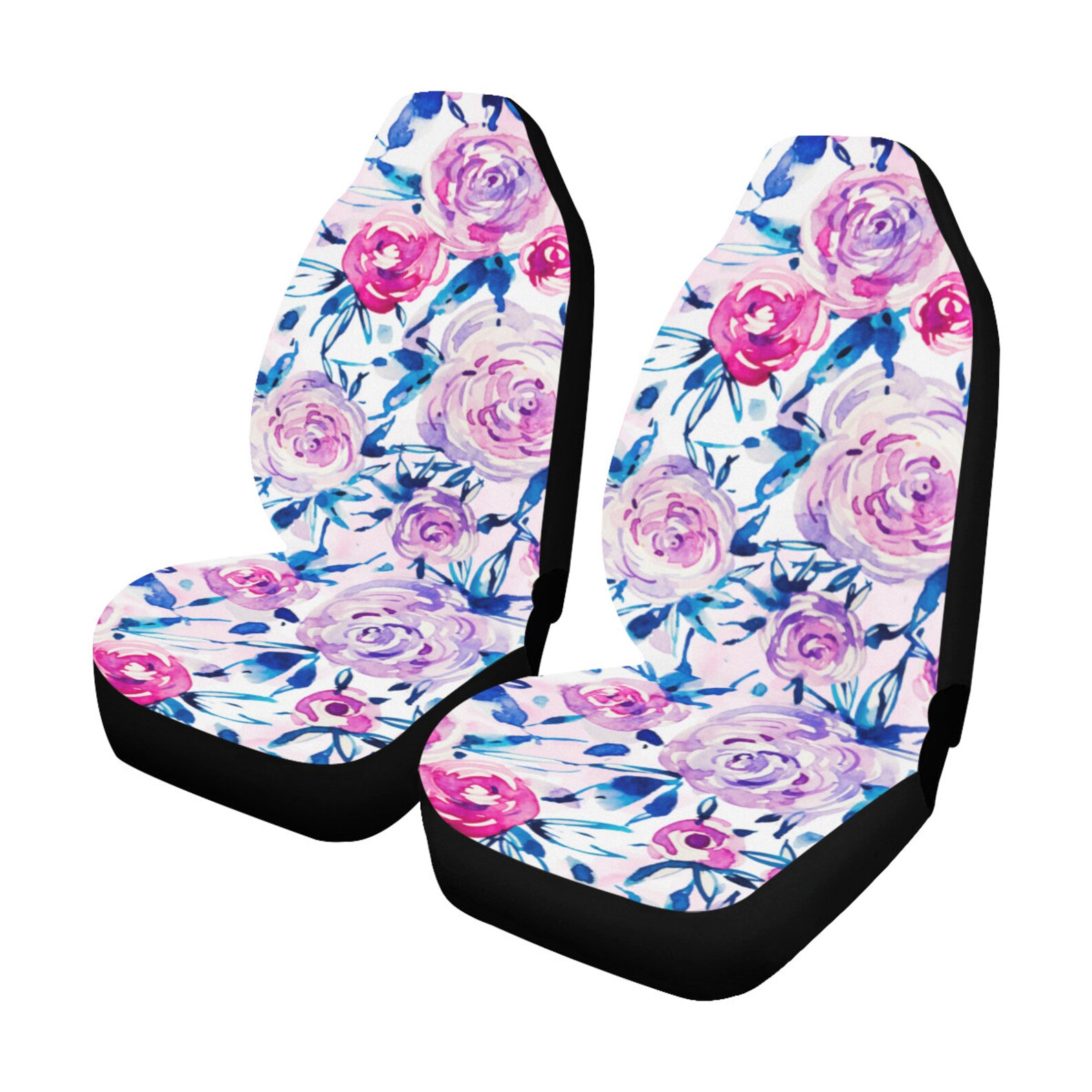 Pretty Flower Car Seat Covers for Vehicle 2 Pc Floral Etsy