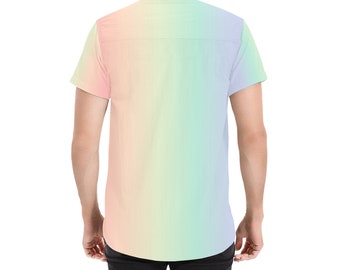 men's rainbow dress shirt Eight-X | Designer Dress Shirts