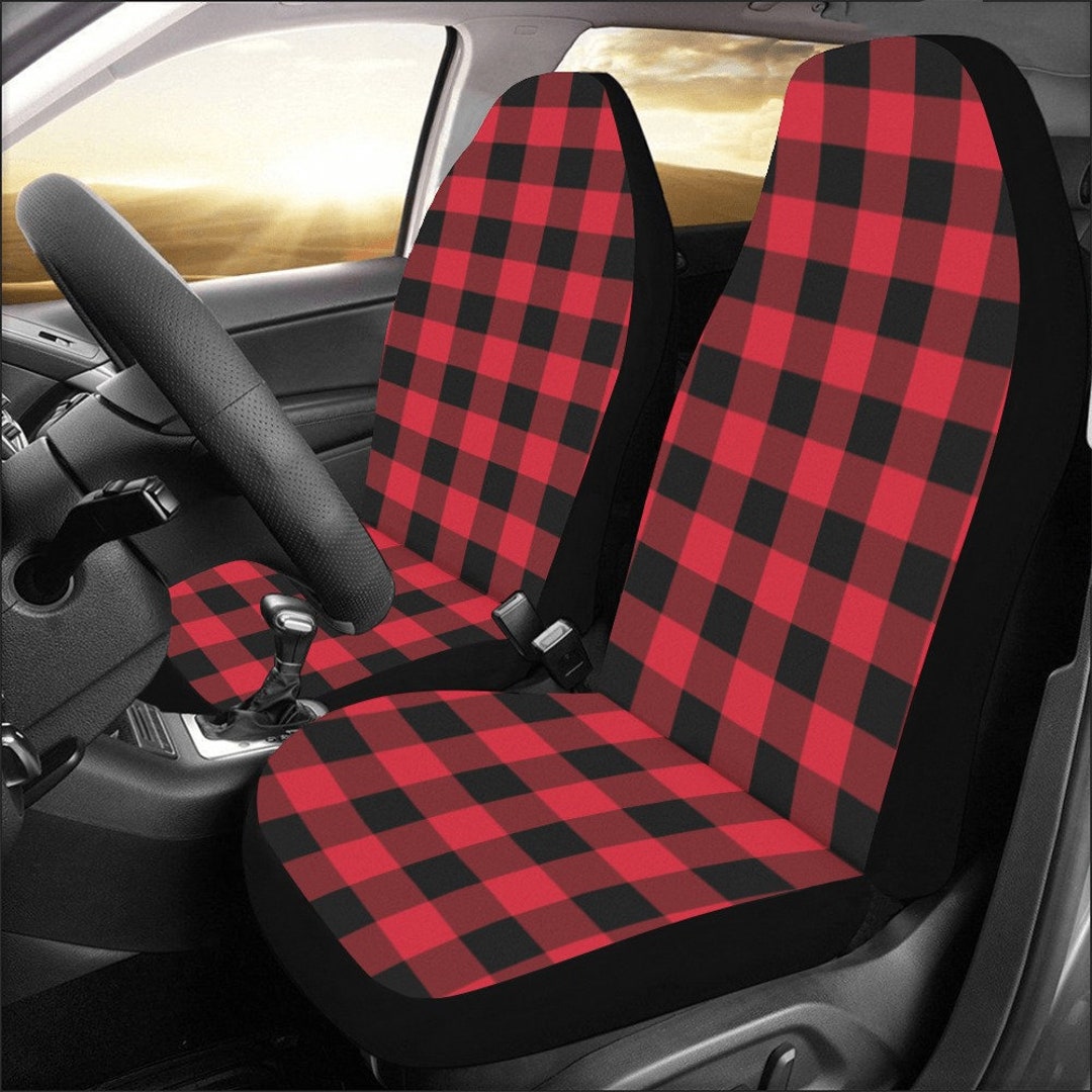 Buffalo Jump Turquoise Universal Car Seat Cover With Thickened Back