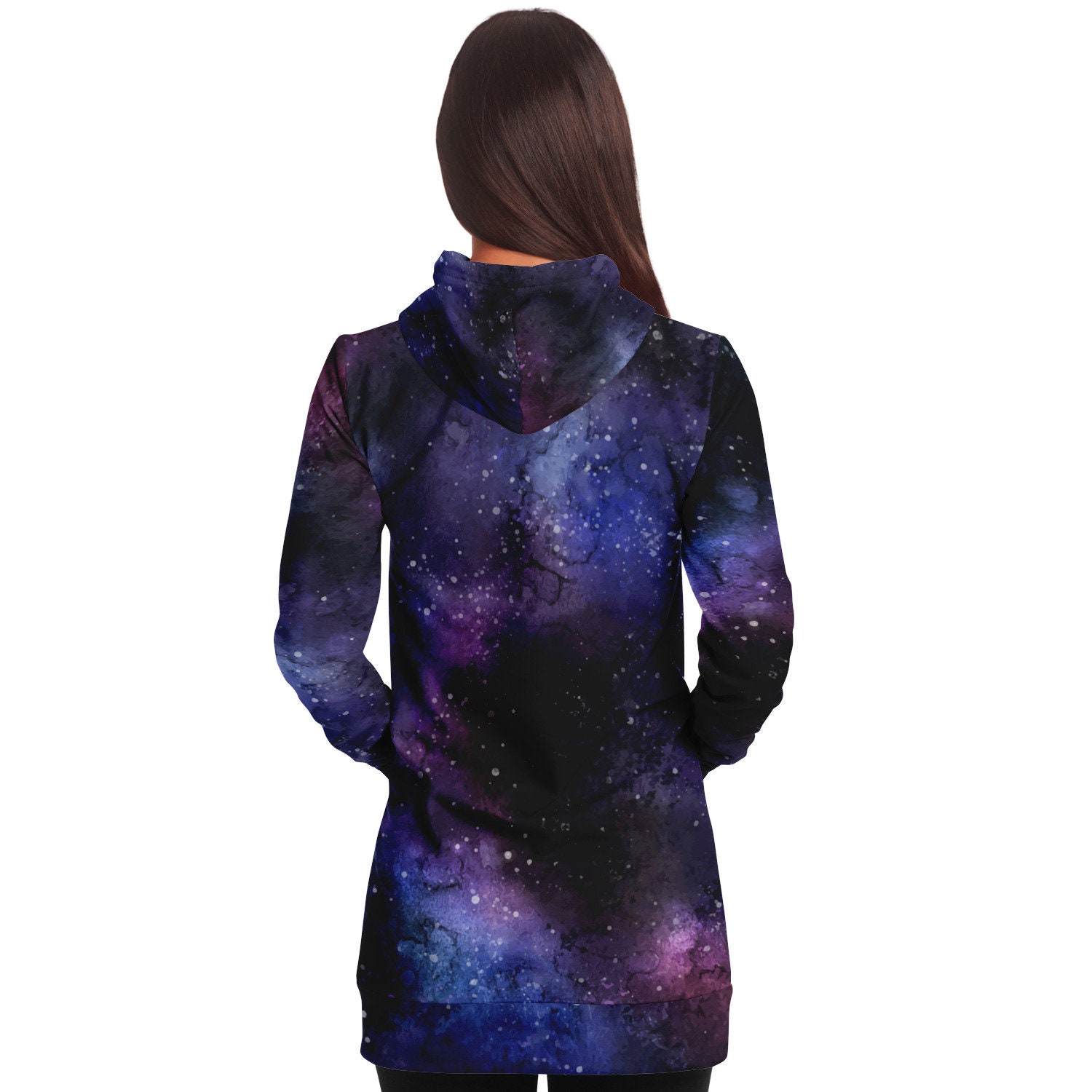 Galaxy hoodie dress hotsell
