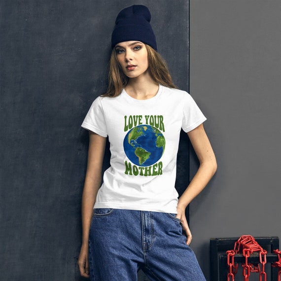 Love Your Mother T-Shirt Mother Earth Day Art Tee Love Your Mother T-Shirt Mother Earth Day Art Tee