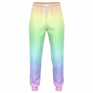 Pastel rainbow joggers deals