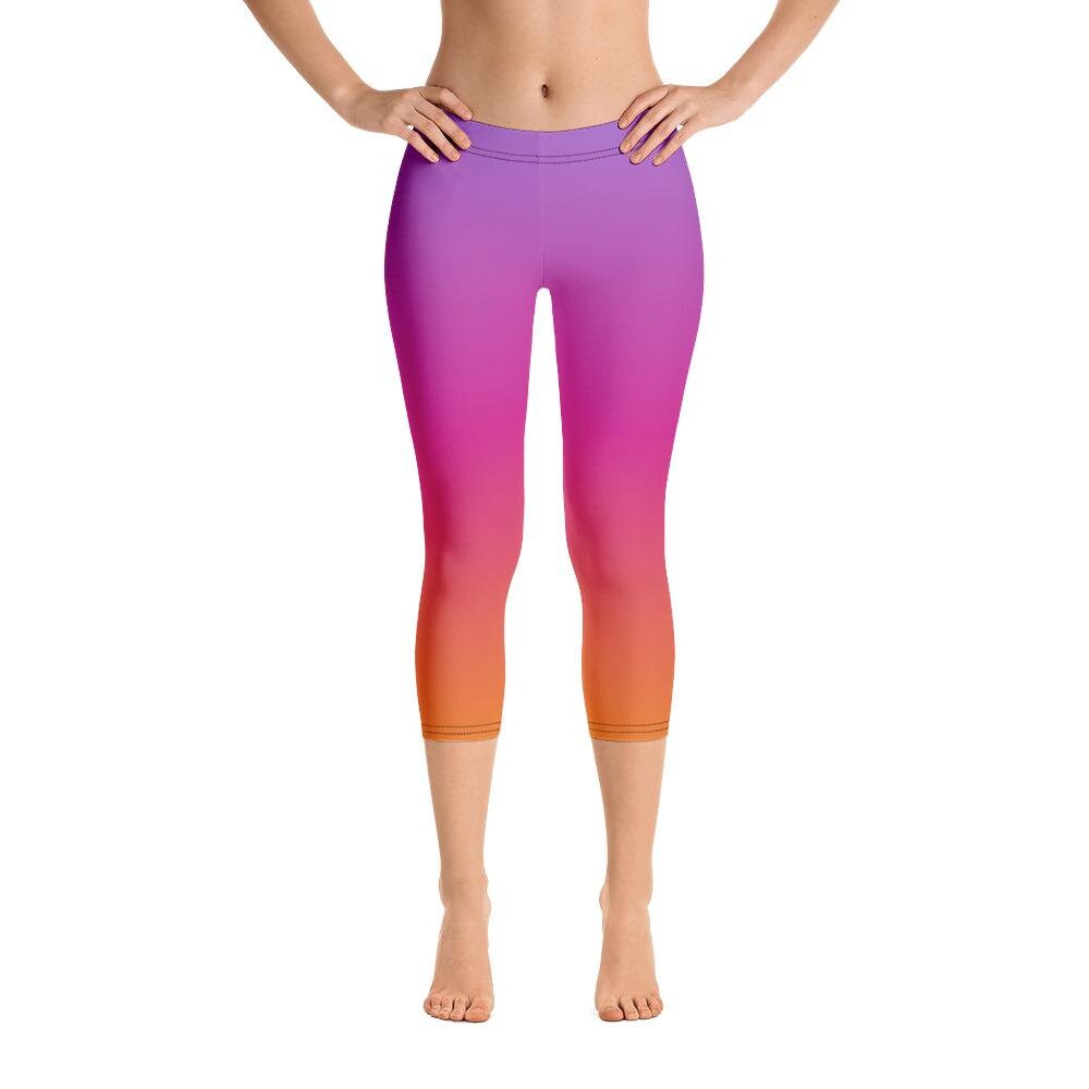 coral workout leggings