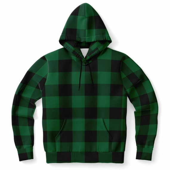 Buffalo check hoodie hotsell