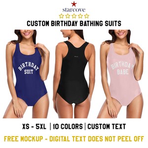 birthday swimsuit plus size