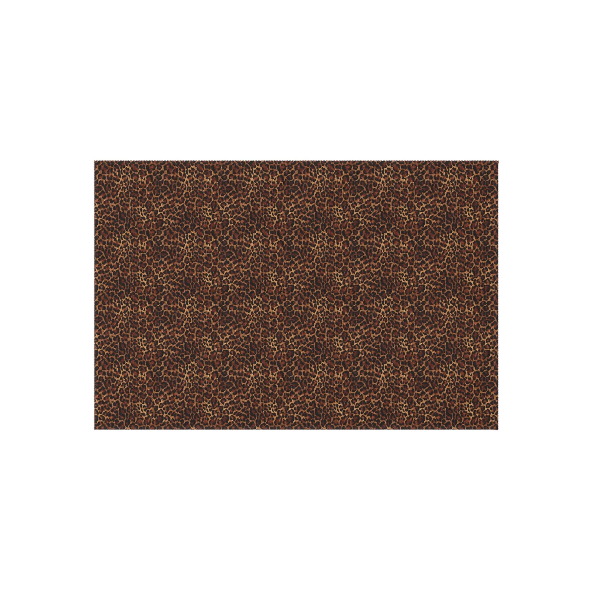 Leopard Outdoor Area Rug, Animal Print Cheetah Waterproof Carpet Floor ...