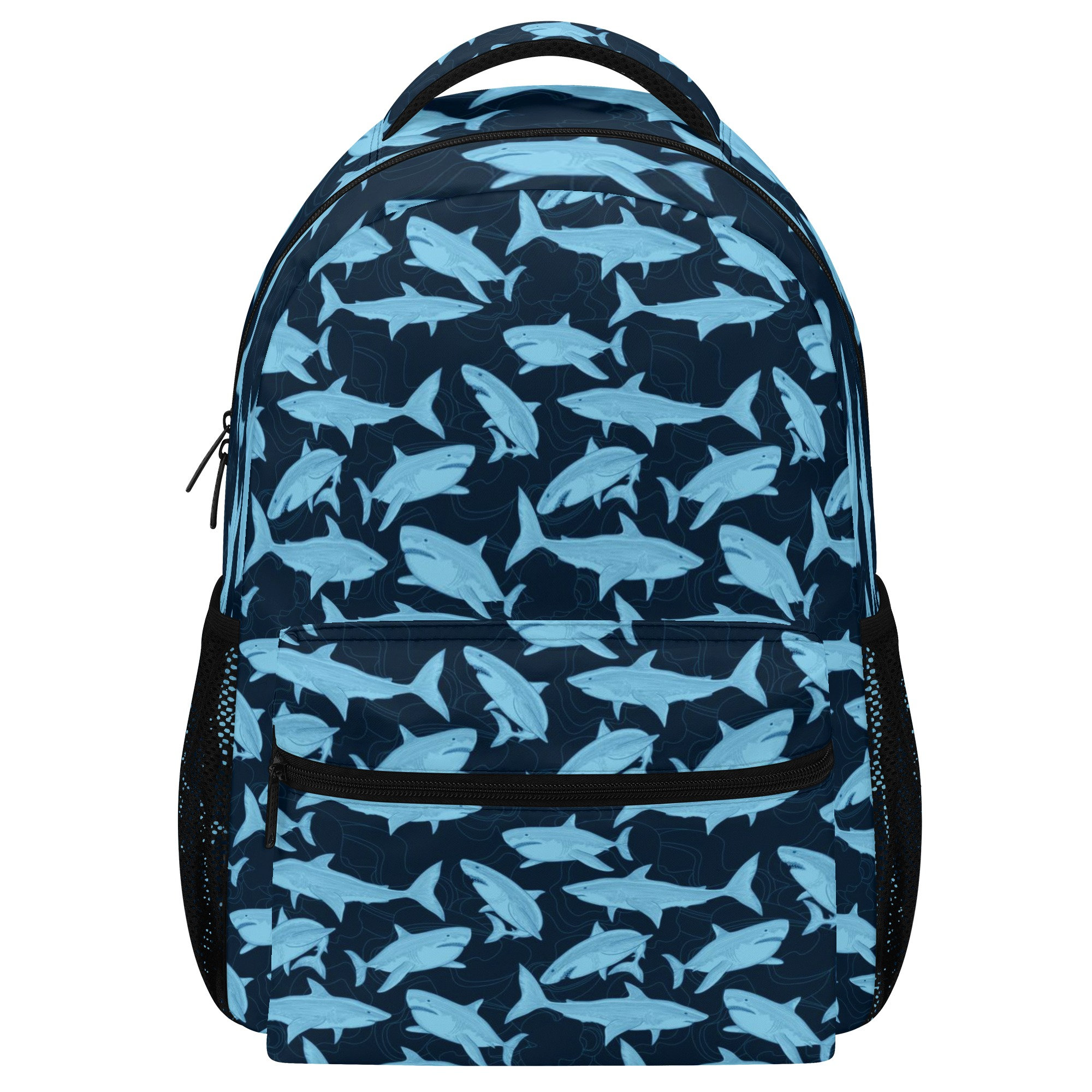 shark kids backpack kindergarten