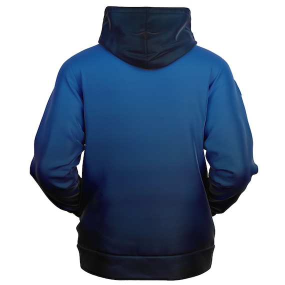 Men ombre zip up hoodie hot sale