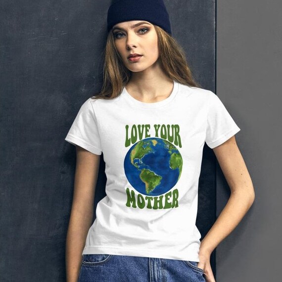 Love Your Mother T-Shirt Mother Earth Day Art Tee Love Your Mother T-Shirt Mother Earth Day Art Tee