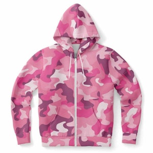 Pink camo hoodie - Etsy 日本