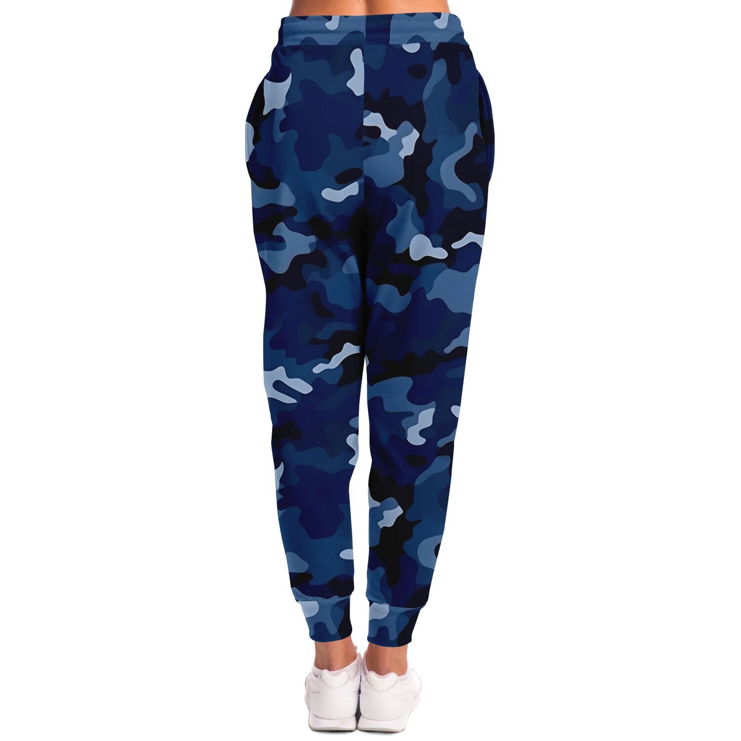 Mens blue camo joggers hotsell