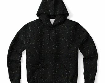 Constellation Hoodie, Galaxy Space Stars Universe Pullover Men Women Adult Aesthetic Graphic Cotton Hooded Sweatshirt with Pockets