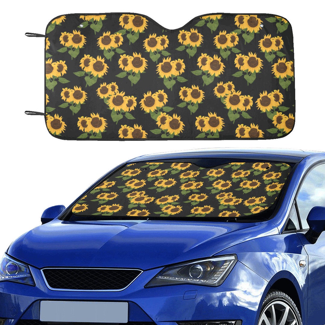 Sonnenblume Windschutzscheibe Sonnenschutz, Blume Auto