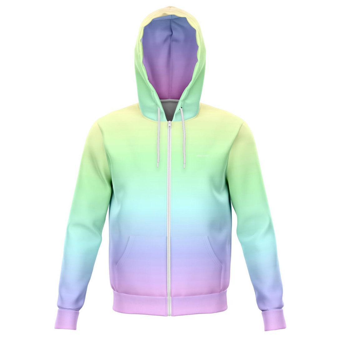 atmos pink Gradation Hooded Zip-up BLUE（アトモス ピンク