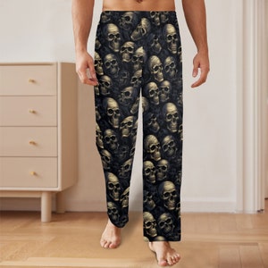 Halloween pajama pants mens hotsell