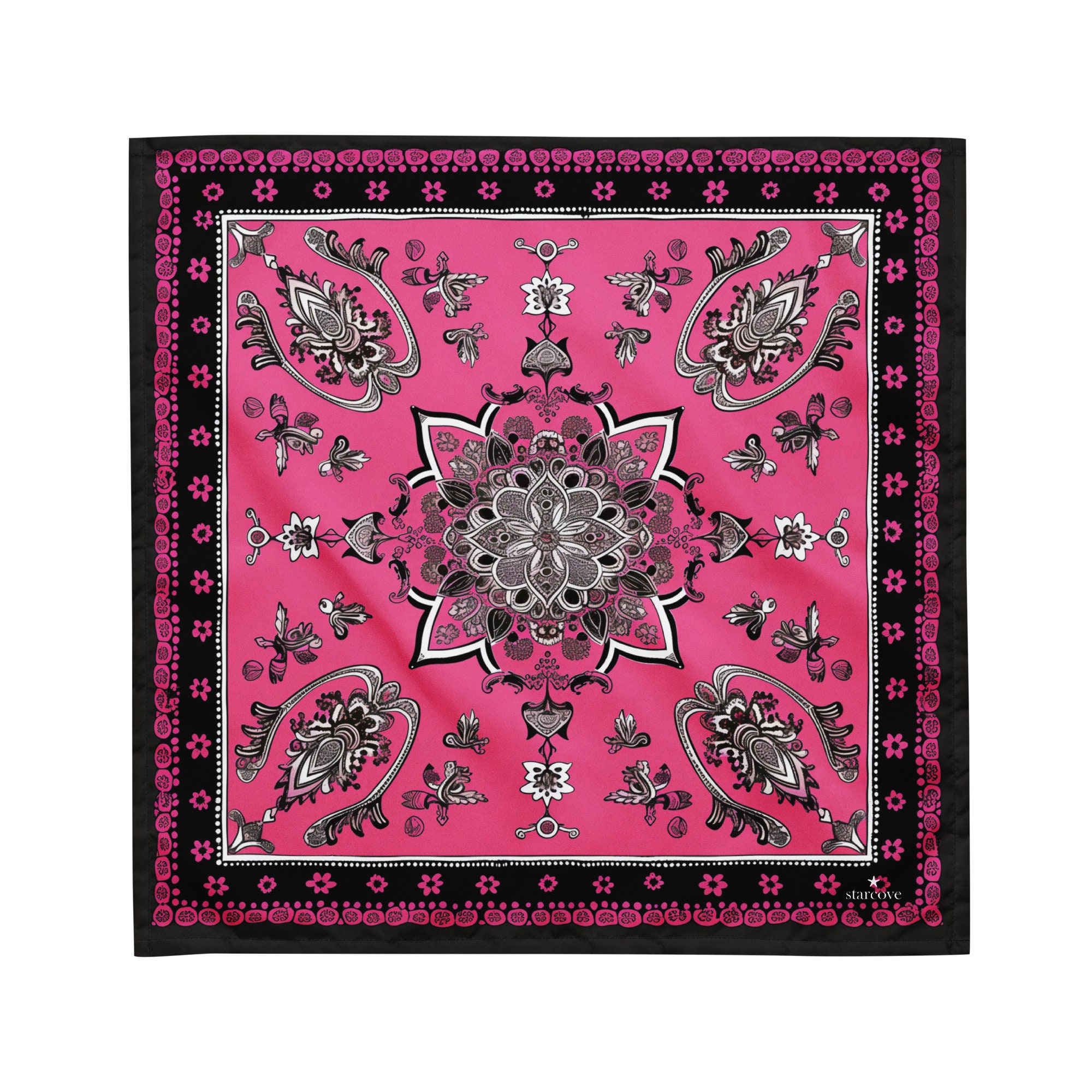 Bandana Paisley Per Uomo E Donna - Confezione Da 10/12/14, 54x54 Cm, Multicolori - Foto 5