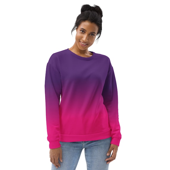 Ombre sweatshirt shop
