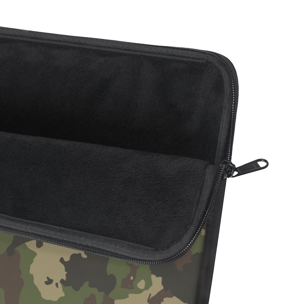 Army Print Camouflage Laptop Sleeve Case Green Camo Macbook - Etsy