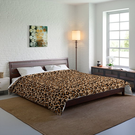 King size cheetah blanket hot sale