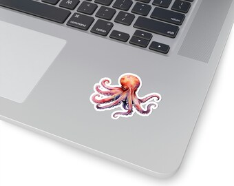 Pulpo Negro Patron De Vida Marina Calcomanías Solares De Vinilo | En Línea