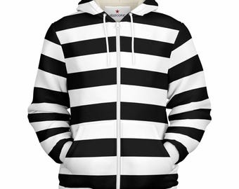 パーカー・フーディ HUECLOSETPigment Stripe Two Way Hooded Zip-Up 25KERO236 il_1080xN.6417024878_bkx2.jpg