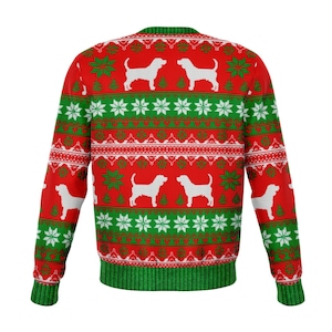 Beagle Bells Beagle Bells All The Way Ugly Christmas Sweater
