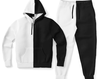 トップス House on the Hill Sweat Suit Black 100 Beverly Hills Black With Green Puff Hoodie – Ingrid Wittmann