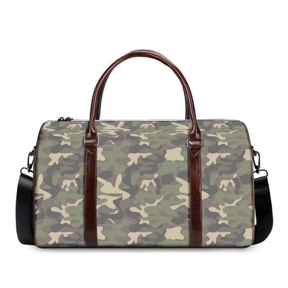 Camo Travel Seesack, Camouflage Männer Frauen wasserdicht Duffel