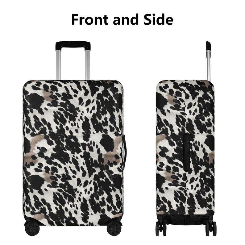 Cow Farm Pattern Print Luggage Cover Protector