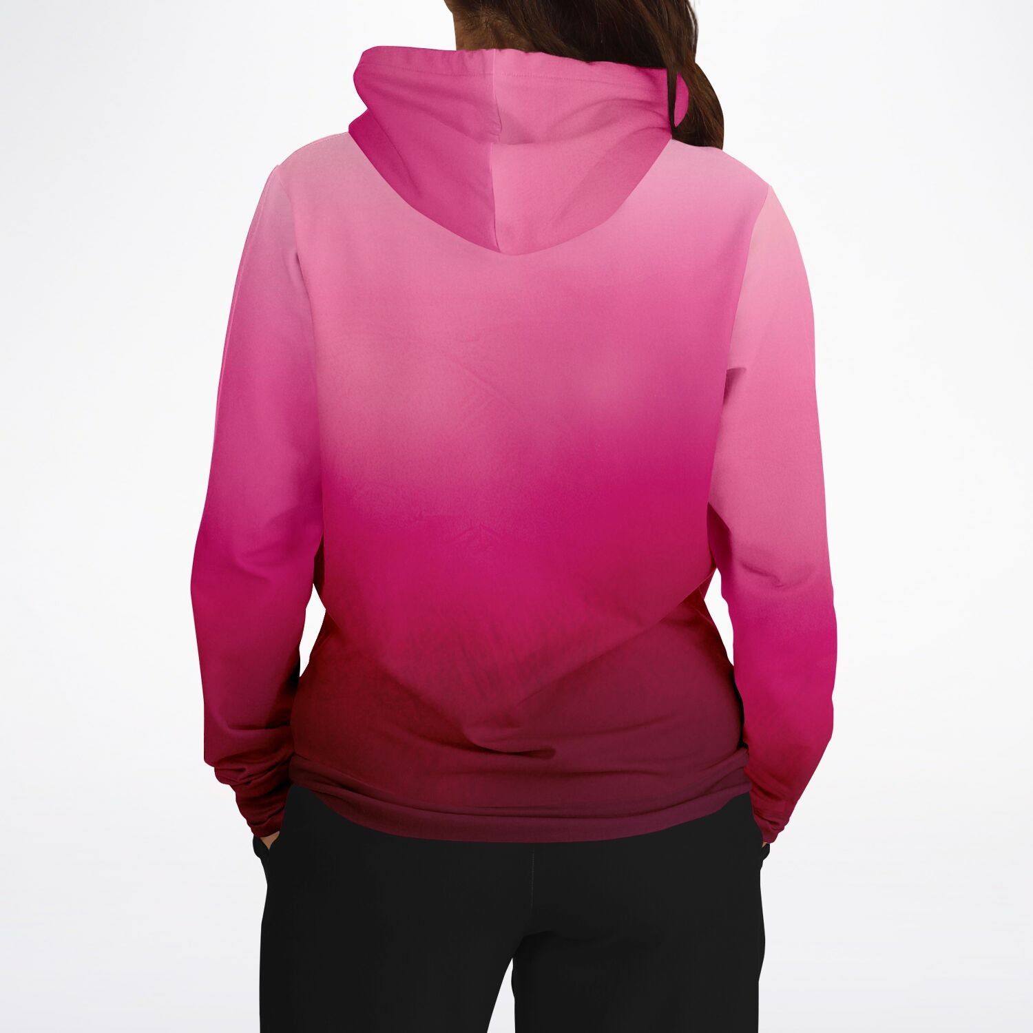 Red Pink Ombre Hoodie Gradient Tie Dye Pullover Men Women Adult Aesthetic Graphic Cotton Hooded Sweatshirt With Pockets Etsy Canada