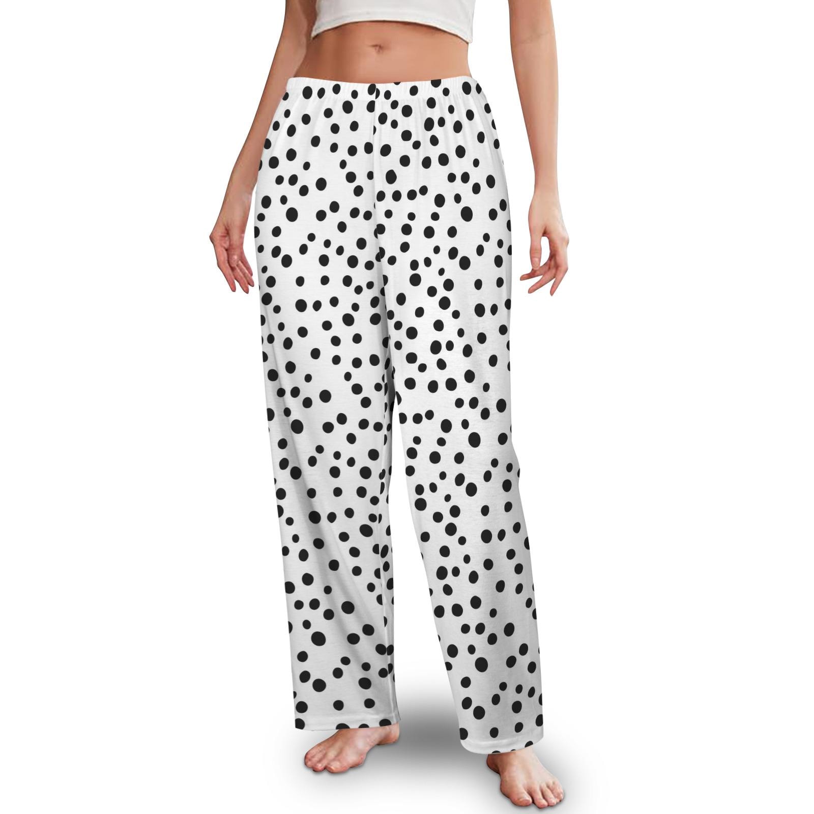 Pijama Familiar Pijama De Dalmatas Pantalones De Pijama Para Mujer
