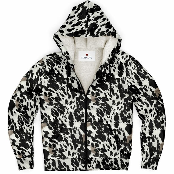 Veste Polaire Sweat à Capuche Zippée Pour Femme - Coupe Oversize Décontractée, Avec Cordon De Serrage Et Poches | Matière Douce En Polyester - 5