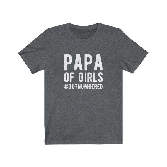 Mens Dad Of Girls Outnumbered T-Shirt - Dad Jokes Mens Dad Of Girls Outnumbered T-Shirt - Dad Jokes