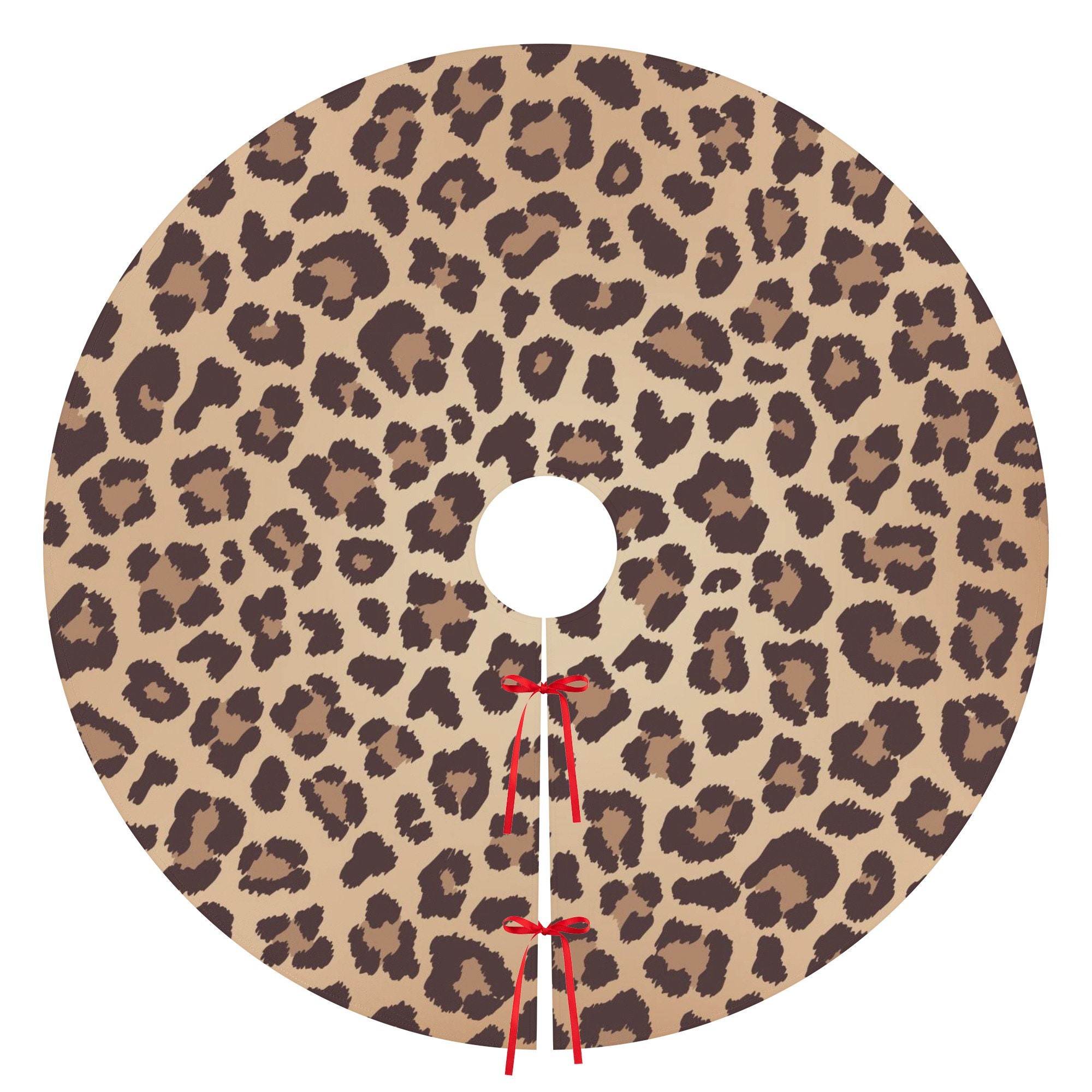Cheetah print tree skirt hotsell