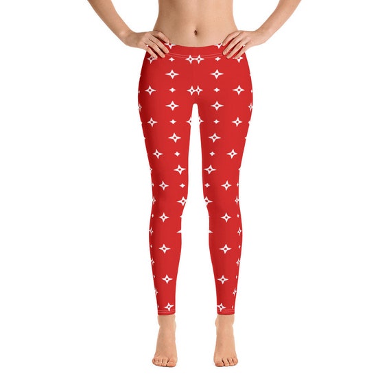 Star print gym hot sale leggings