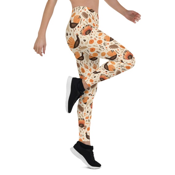 Thanksgiving running leggings store