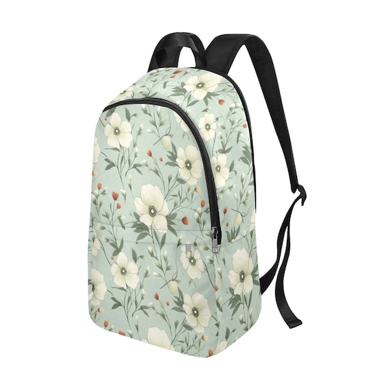 Olive green sales pink backpack