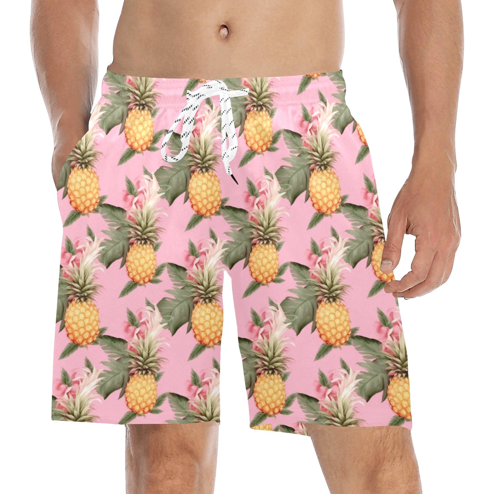Men's pineapple swim shorts sale