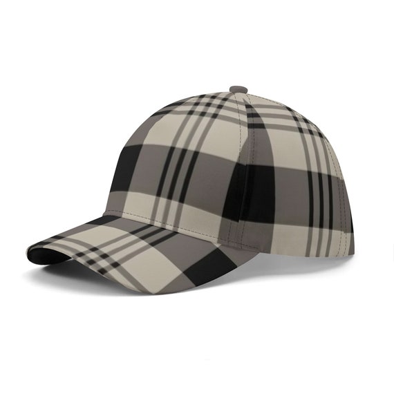 Designer Plaid Hat Evergreen Plaid Cap – Lowheads main image 4