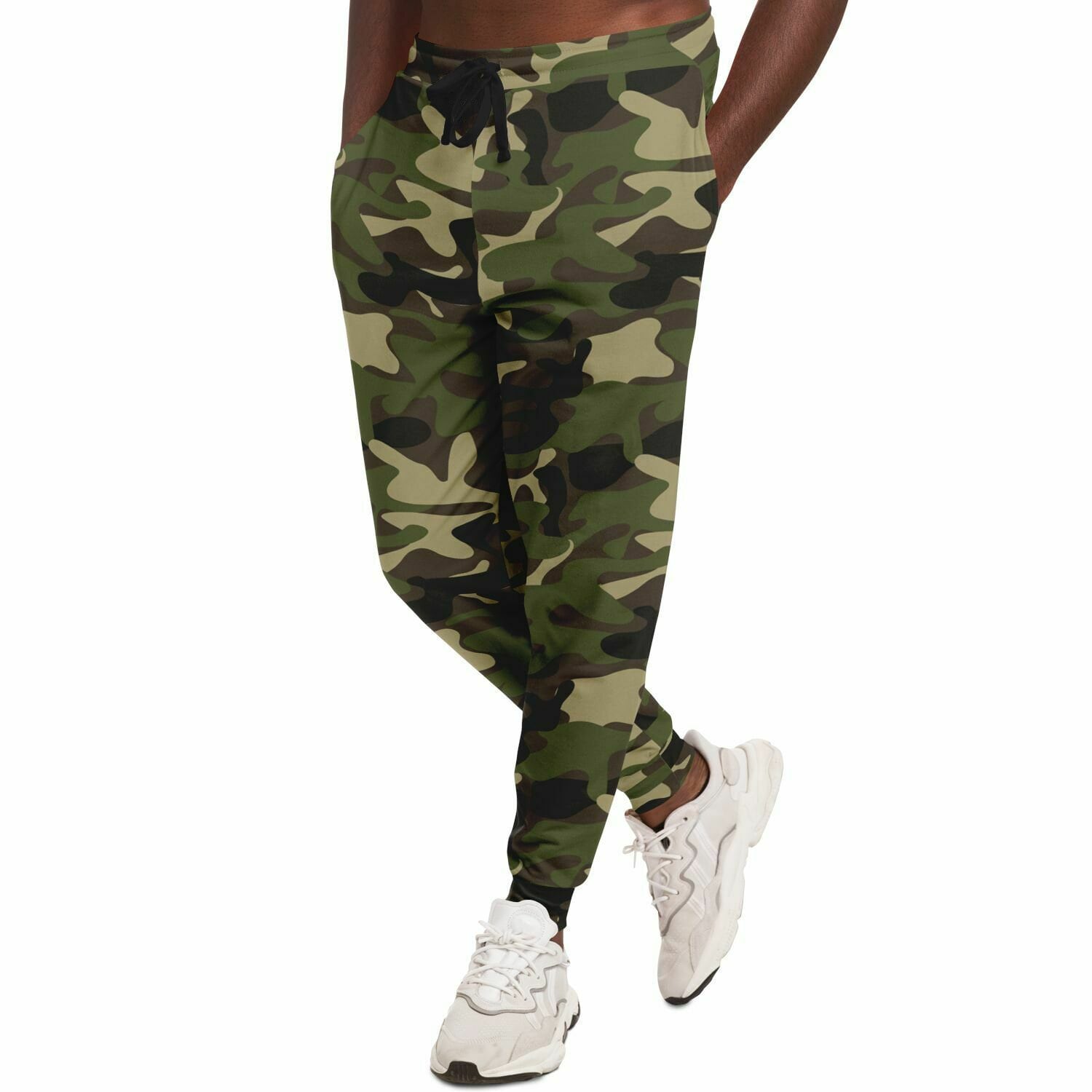 Pantalon de jogging unisexe en mélange polyester coton