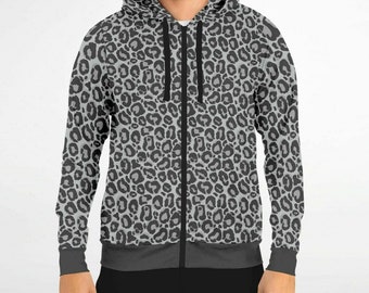 Animal print hoodie mens discount