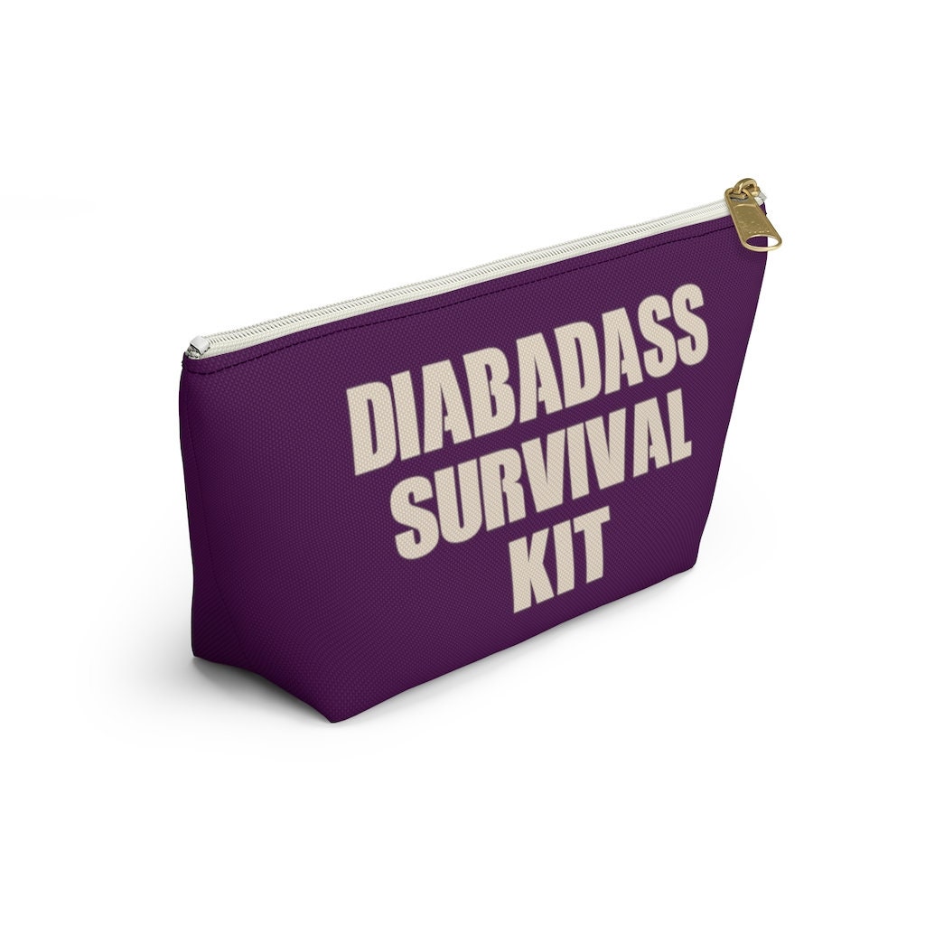 Diabadass Survival Kit Bag Diabetes Bag Fun Diabetic Supply Etsy