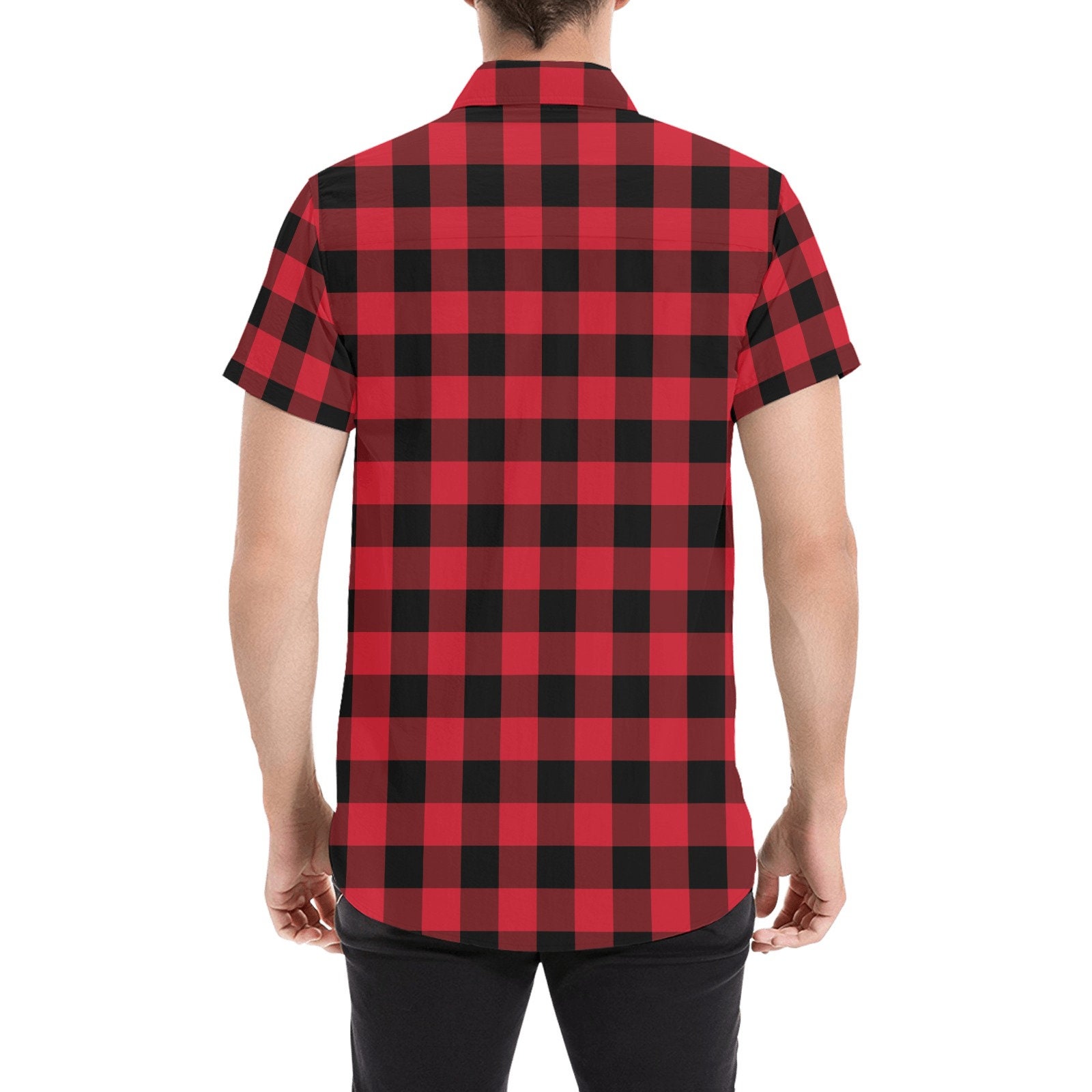 open lace back dress Milwaukee Leather MNG11696 Men’s Classic Black and Grey with Red Button-Down Flannel Cut Off Frayed Sleeveless Casual Shirt main image 0
