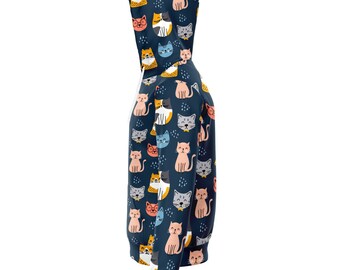 Katie Kitten hug♡hood zip Katie Kitten hug♡hood zip Cute kittens - Book lovers - Blue