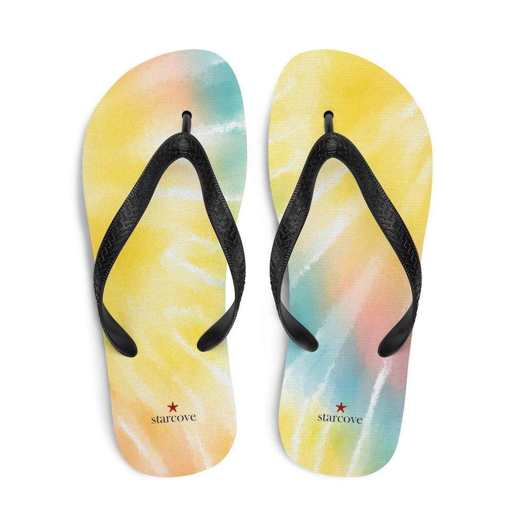Tie Dye Sandals - Etsy