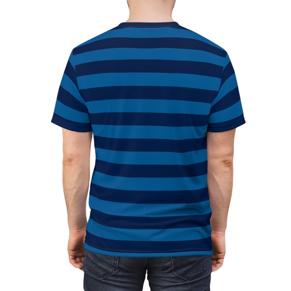 T-shirt Femme ORIGINALS - Marin Rayé Bleu Marine Et Pastel - Col Rond Manches Courtes - Taille M